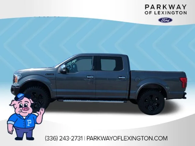 Used 2018 Gray Ford Lariat image 2