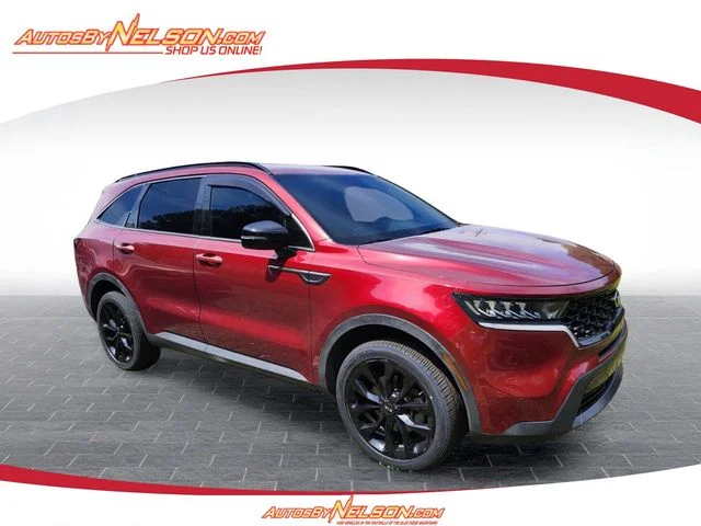 Used 2021 Red Kia S image 1