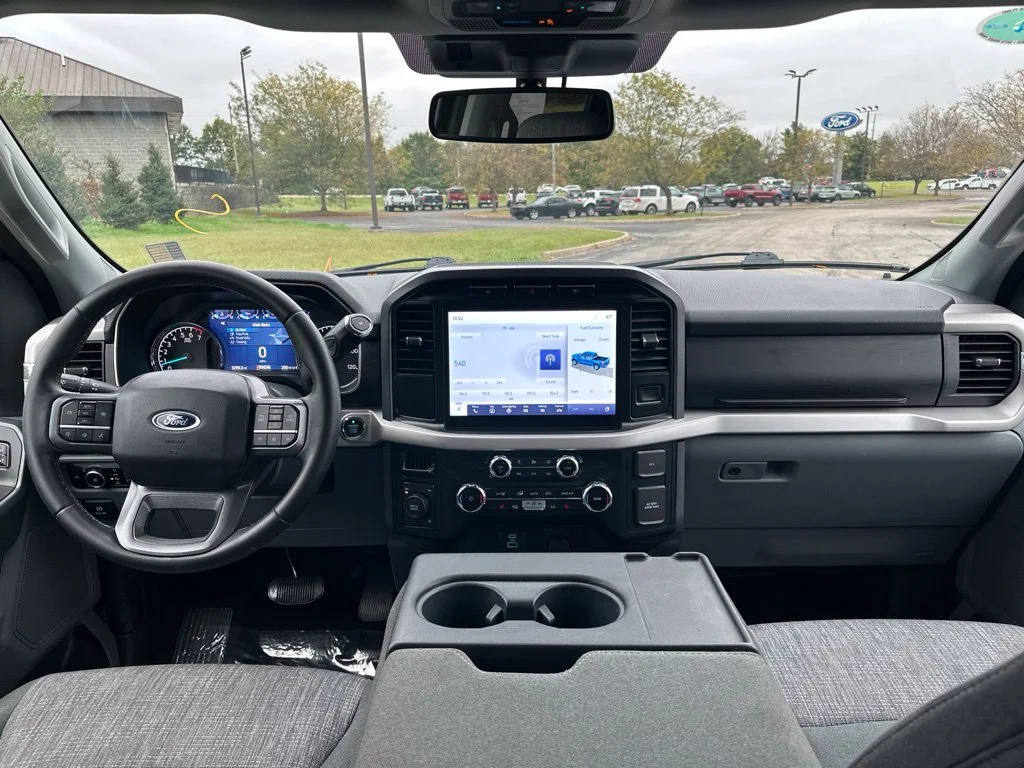 Used 2023 Black Metallic Ford XLT image 2