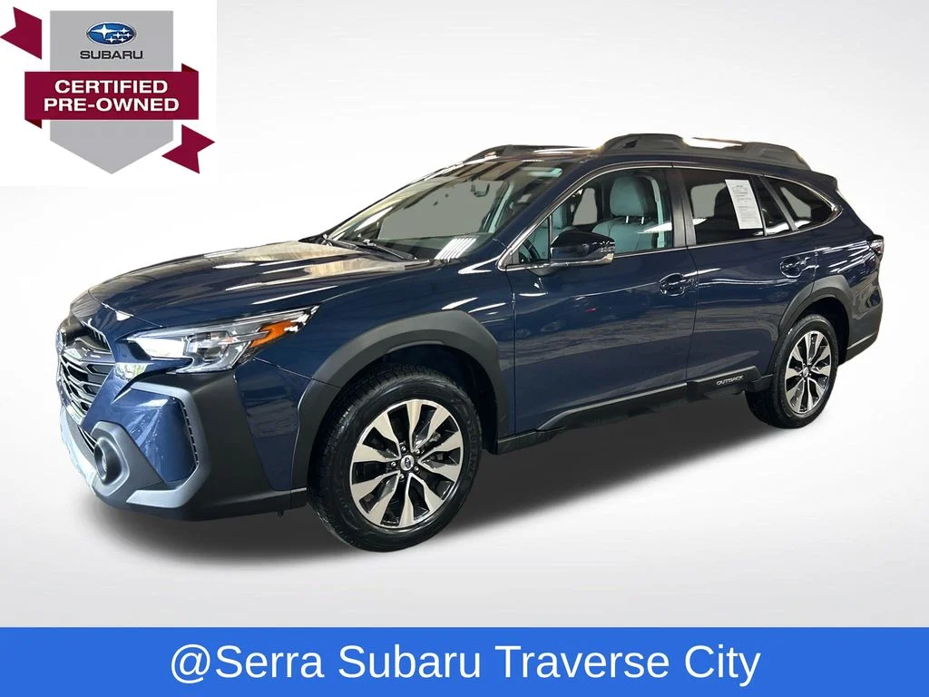 Certified Used 2023 Blue Subaru Limited image 1