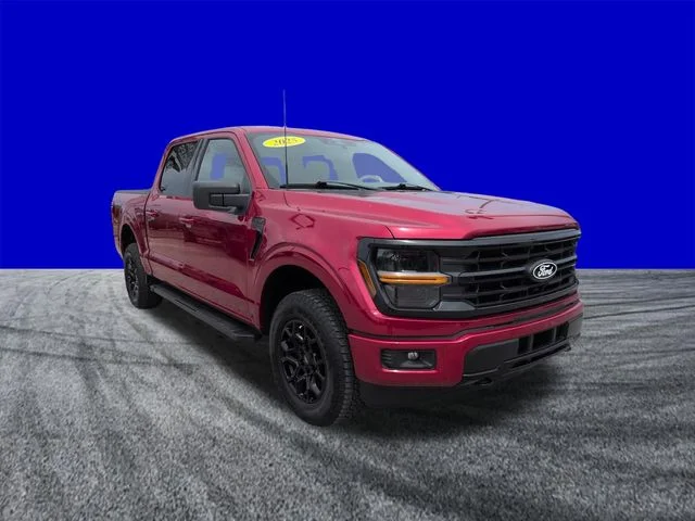 Certified Used 2025 Rapid Red Metallic Tinted Clearcoat Ford XLT image 2