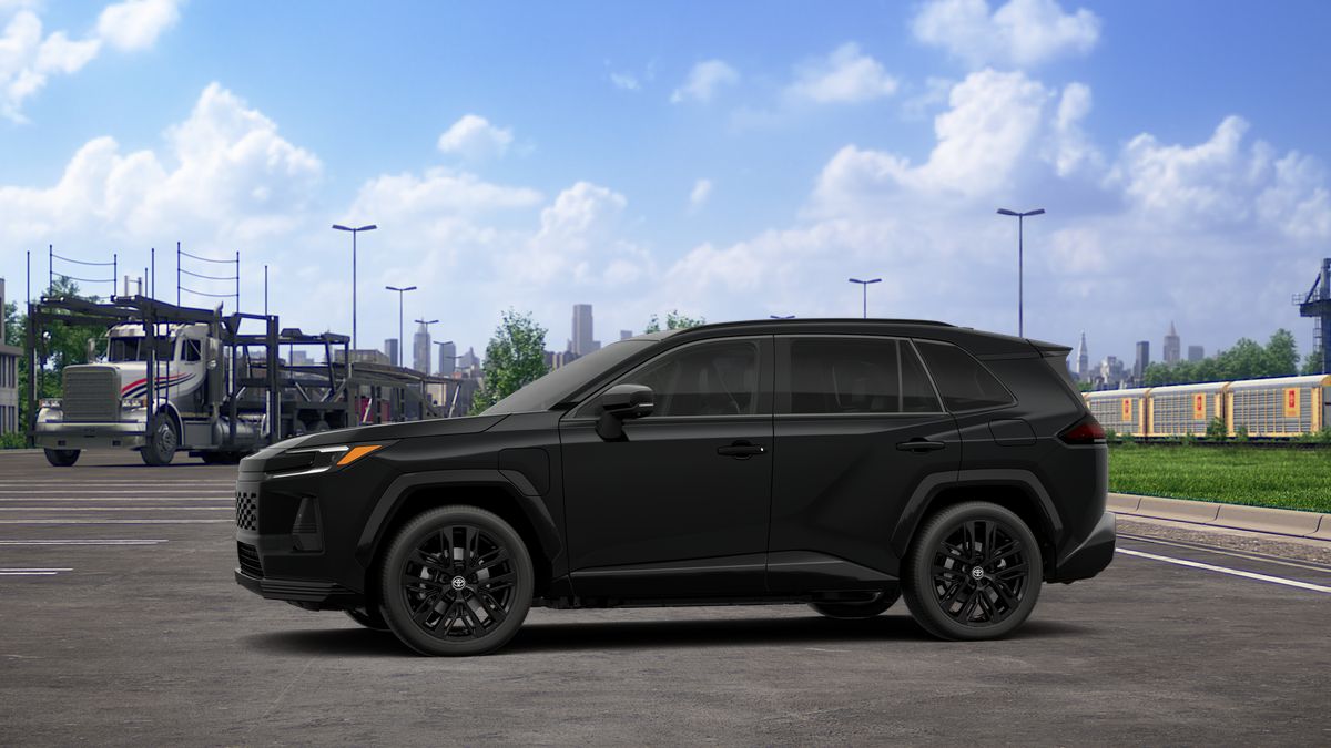 New 2026 Midnight Black Metallic Toyota XSE image 3