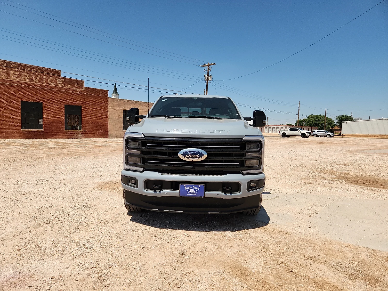 New 2026 Glacier Gray Metallic Tri-Coat Ford F-250® Platinum® image 2