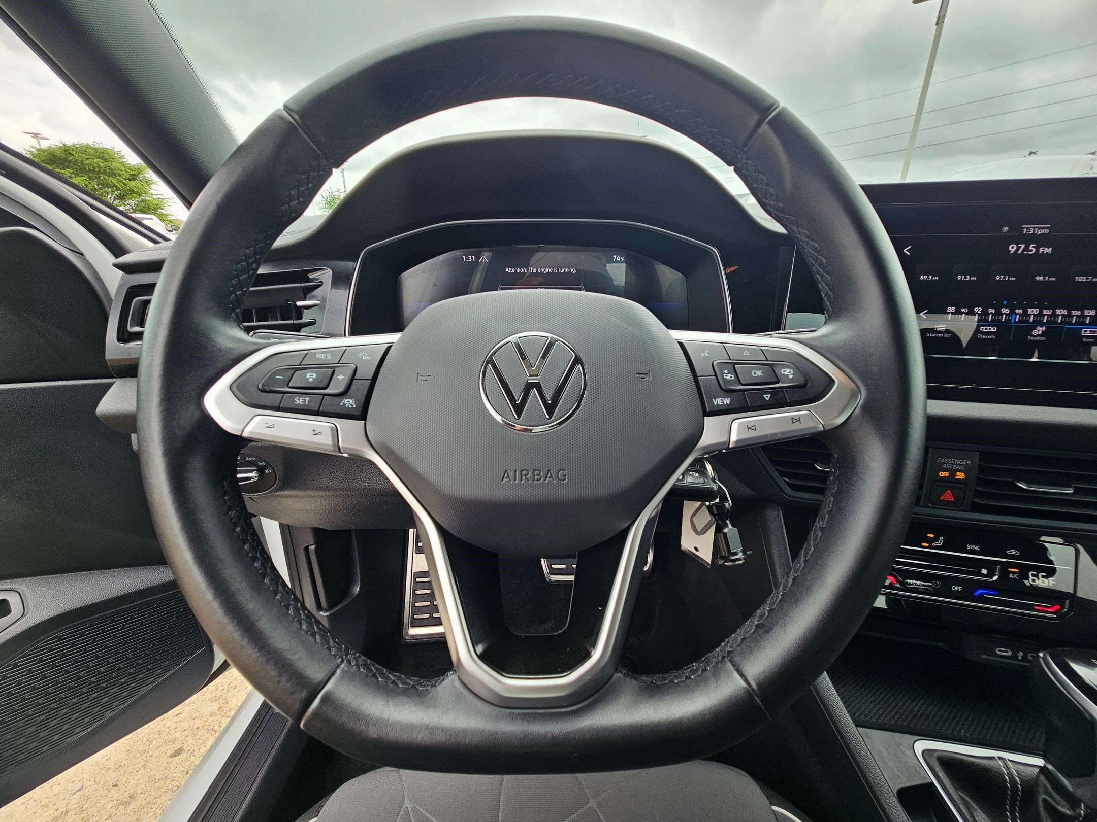 Certified Used 2025 Pure White Volkswagen 1.5T Sport image 15