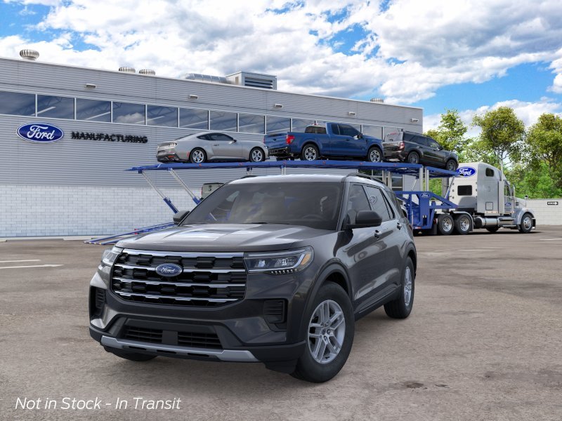 New 2026 Agate Black Metallic Ford Active image 3