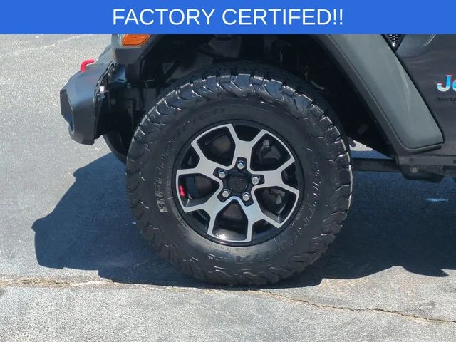Used 2021 Gray Jeep Unlimited Rubicon image 10