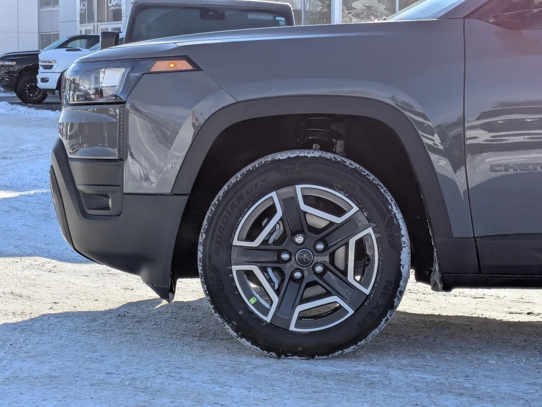 New 2026 Grey Jeep Laredo - - 4x4 - Adaptive Cruise - 12.3 Display - Heated Seats/Wheel - Compact Spare Tire & More! image 9