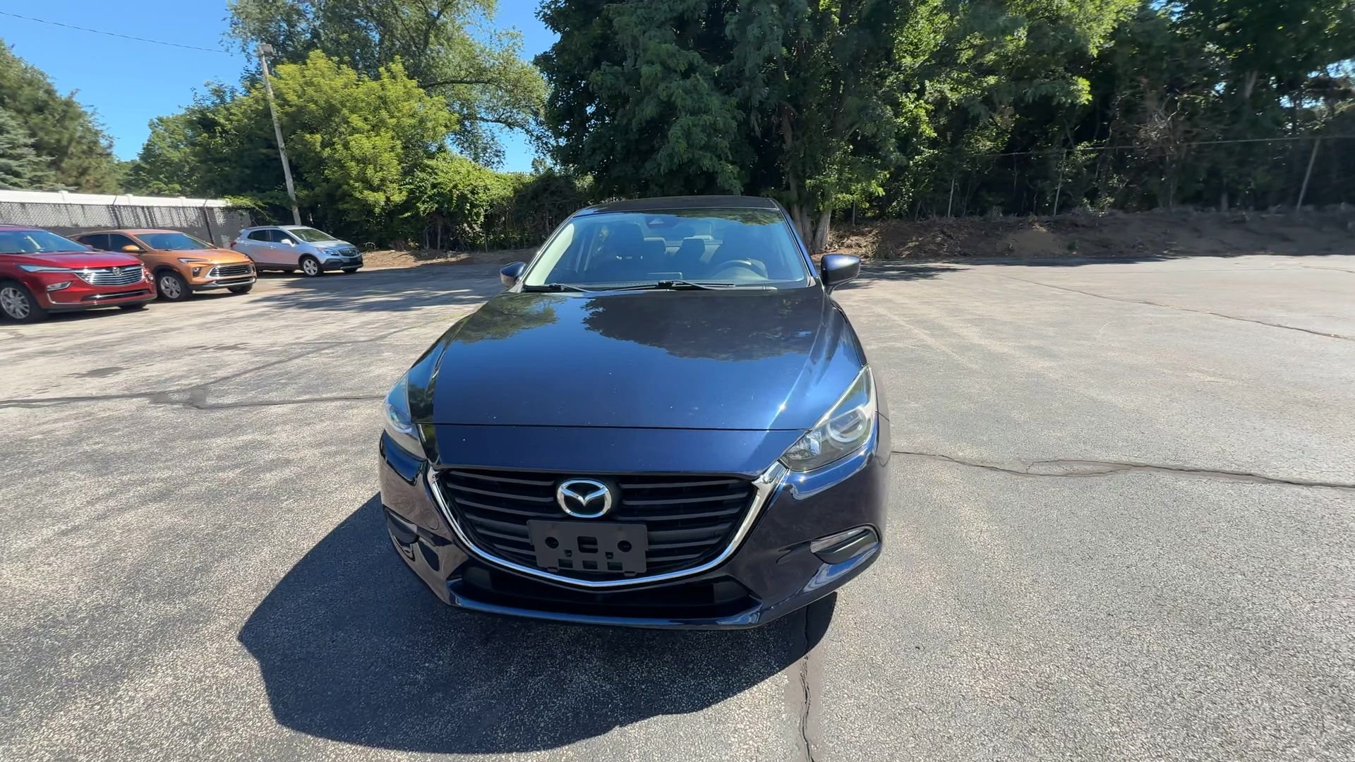 Used 2018 Blue Mazda Sport image 3