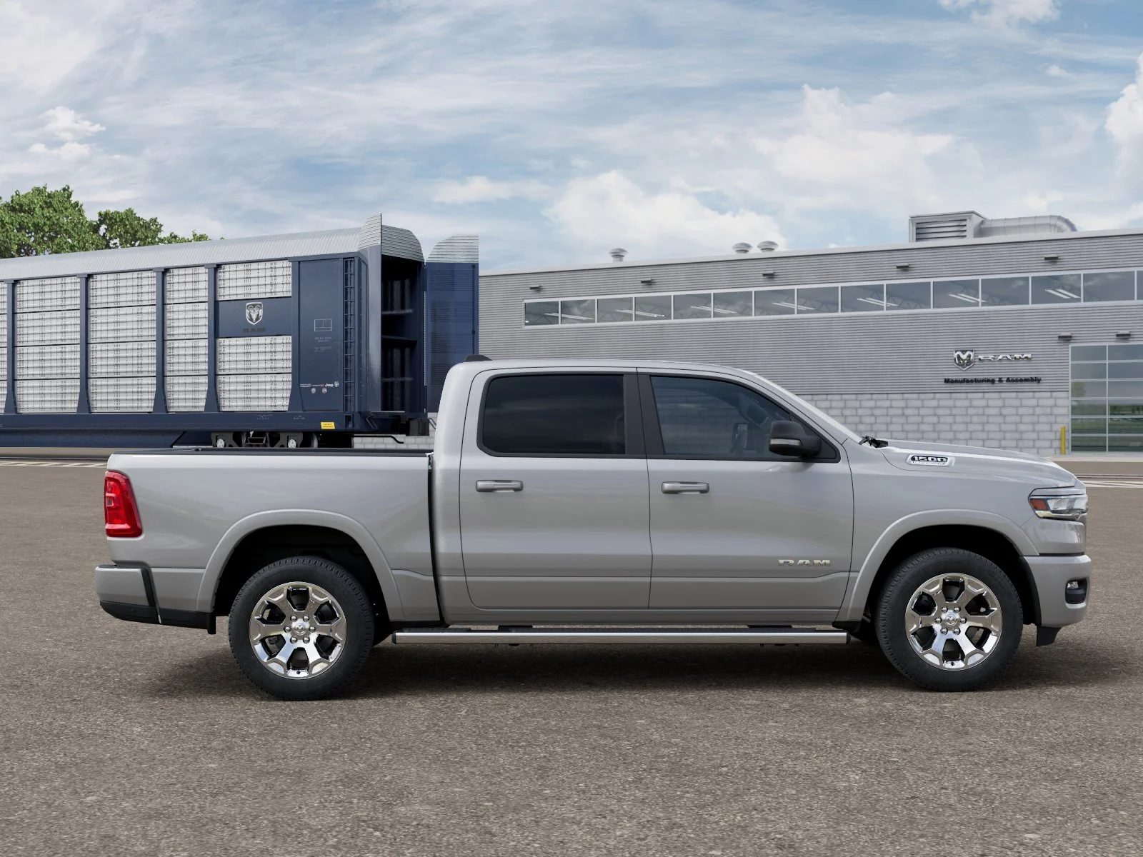 New 2026 Silver Zynith Exterior Paint RAM Big Horn/Lone Star image 12