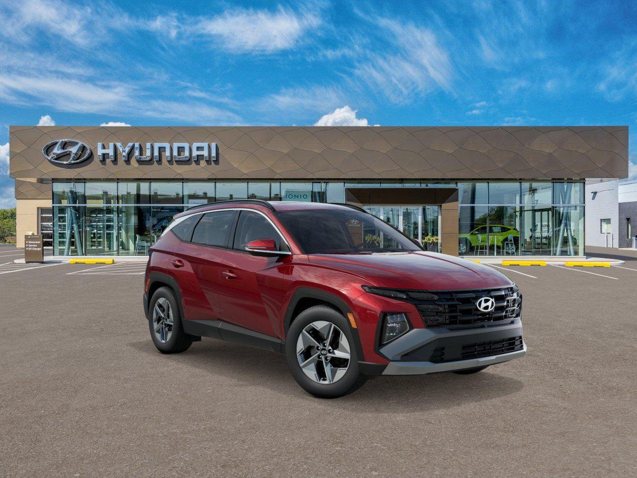New 2026 Red Hyundai SEL Premium AWD image 2