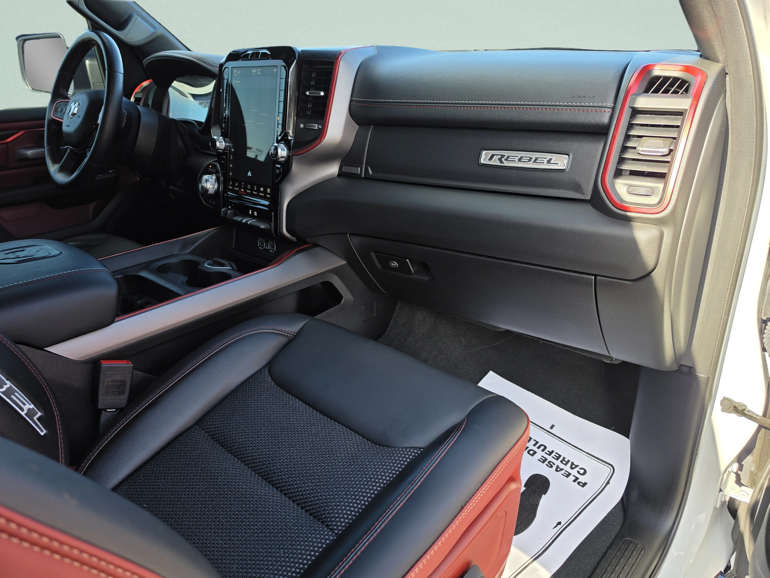 Used 2023 Bright White Clearcoat Ram Rebel image 18