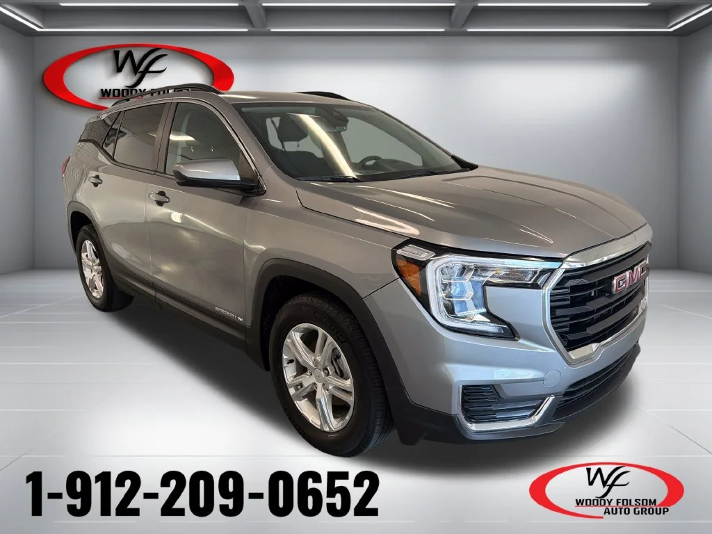 Used 2023 Silver GMC SLE image 1