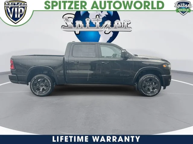 New 2026 Diamond Black Crystal Pearl-Coat Exterior Paint RAM Big Horn/Lone Star image 10