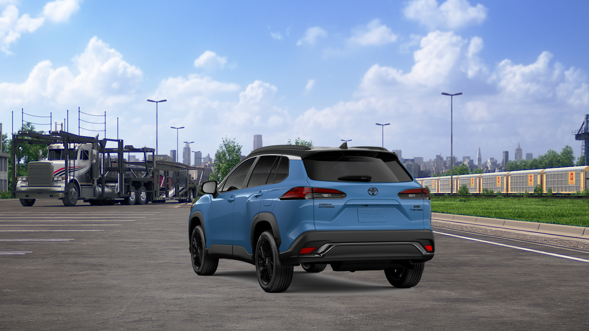 New 2026 Cavalry Blue Toyota Hybrid XSE image 7