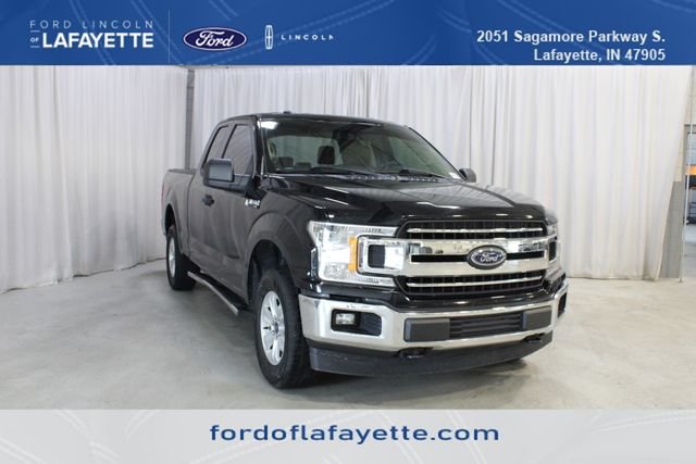 Used 2018 Shadow Black Ford XLT image 1