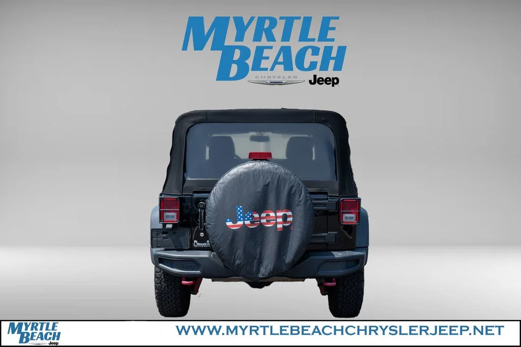 Used 2018 Black Clearcoat Jeep Unlimited Rubicon image 5