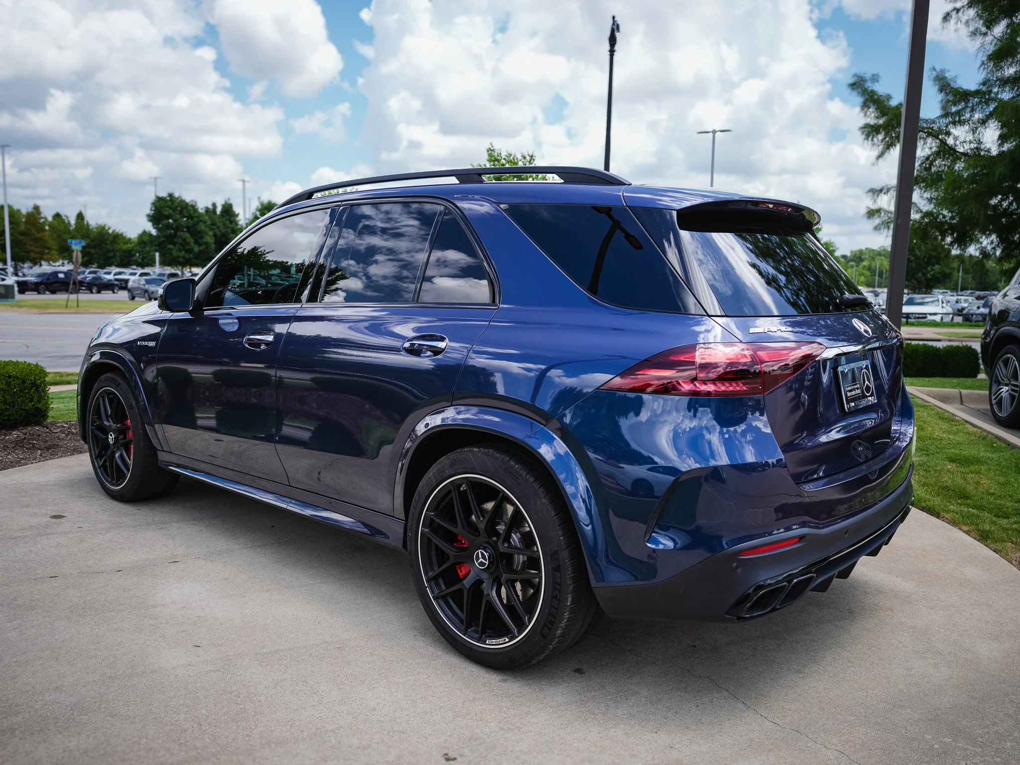 Certified Used 2024 Twilight Blue Metallic Mercedes-Benz GLE 63 S AMG® image 4