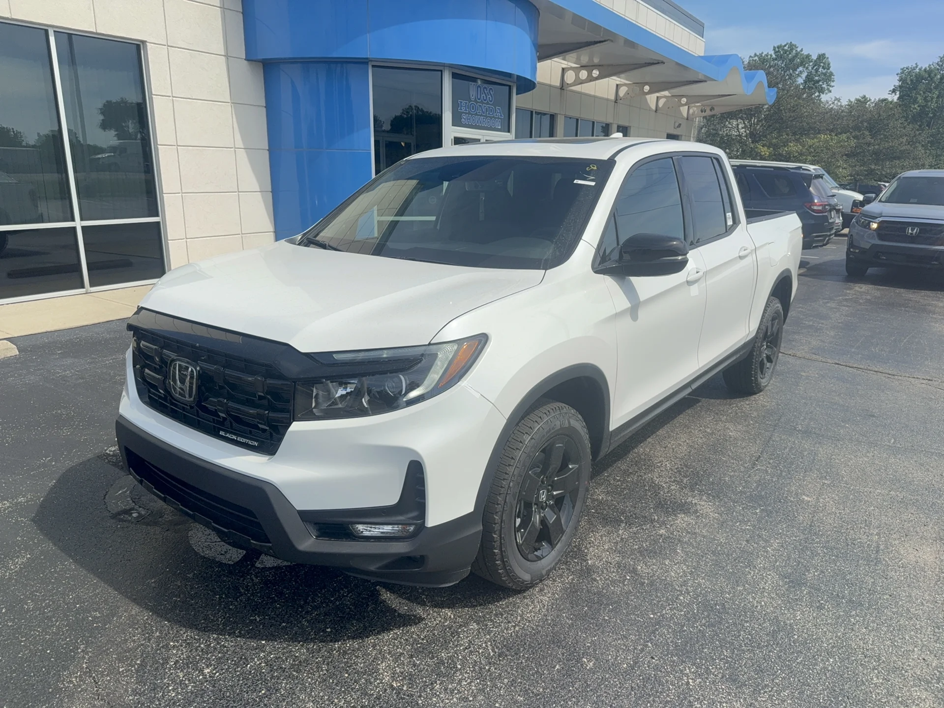 New 2026 Platinum White Pearl Honda Black Edition image 1