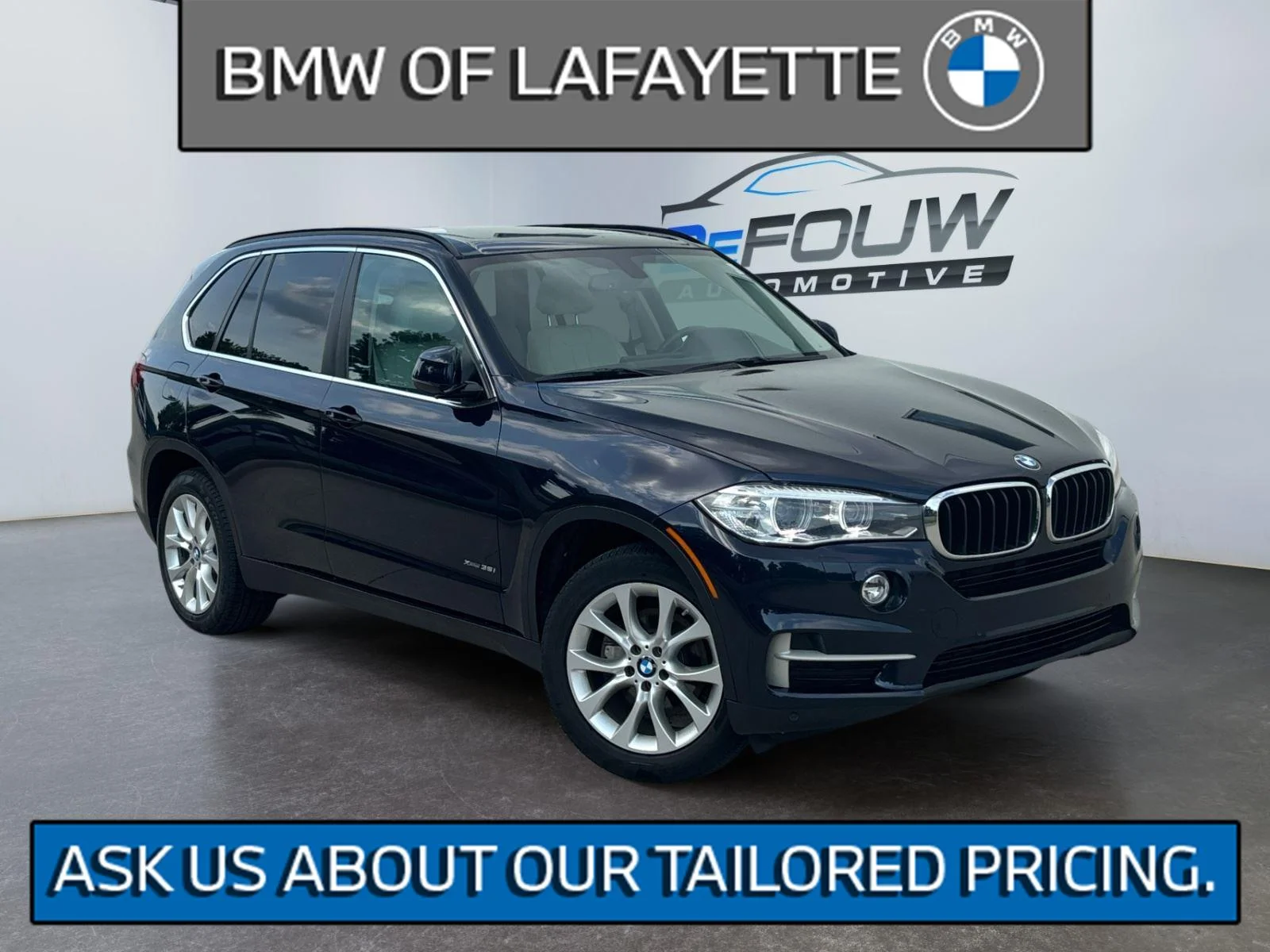 Used 2016 Imperial Blue Metallic BMW xDrive35i image 1