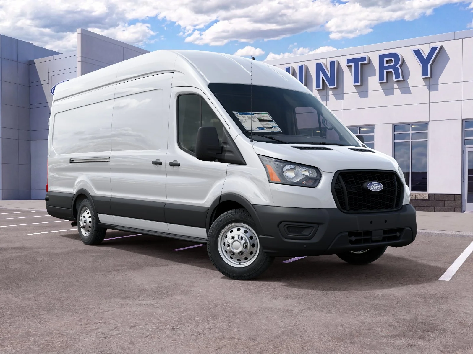 New 2027 Oxford White Ford Cargo Van image 28