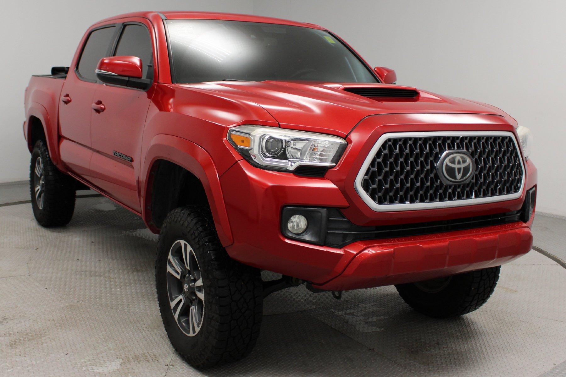 Used 2018 Barcelona Red Metallic Toyota TRD Sport Double Cab 5