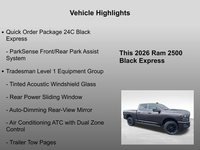 New 2026 Granite Crystal Metallic Clear-Coat Exterior Paint RAM Black Express image 36