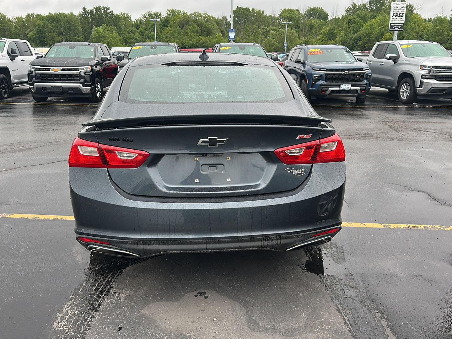 Used 2020 SHADOW GRAY METALLIC Chevrolet RS image 5