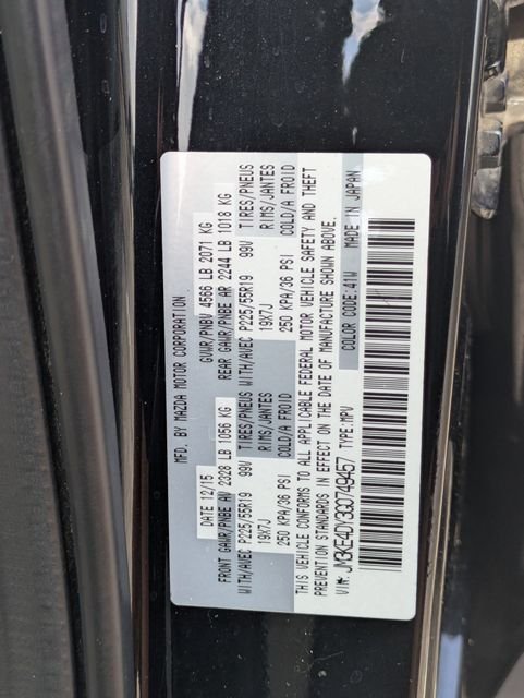 Used 2016 Jet Black Mazda Grand Touring image 28