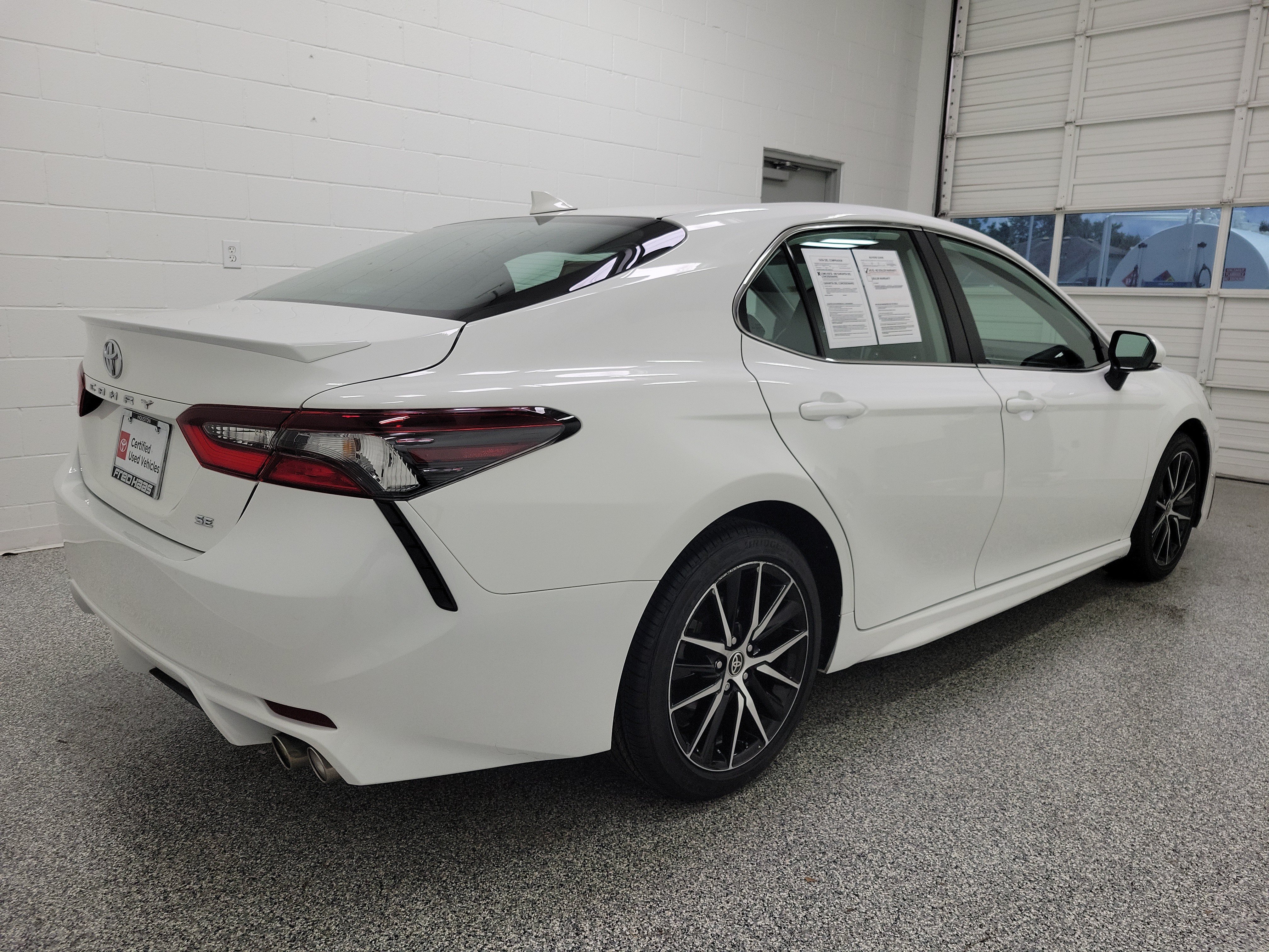 Certified Used 2024 White Toyota SE image 4