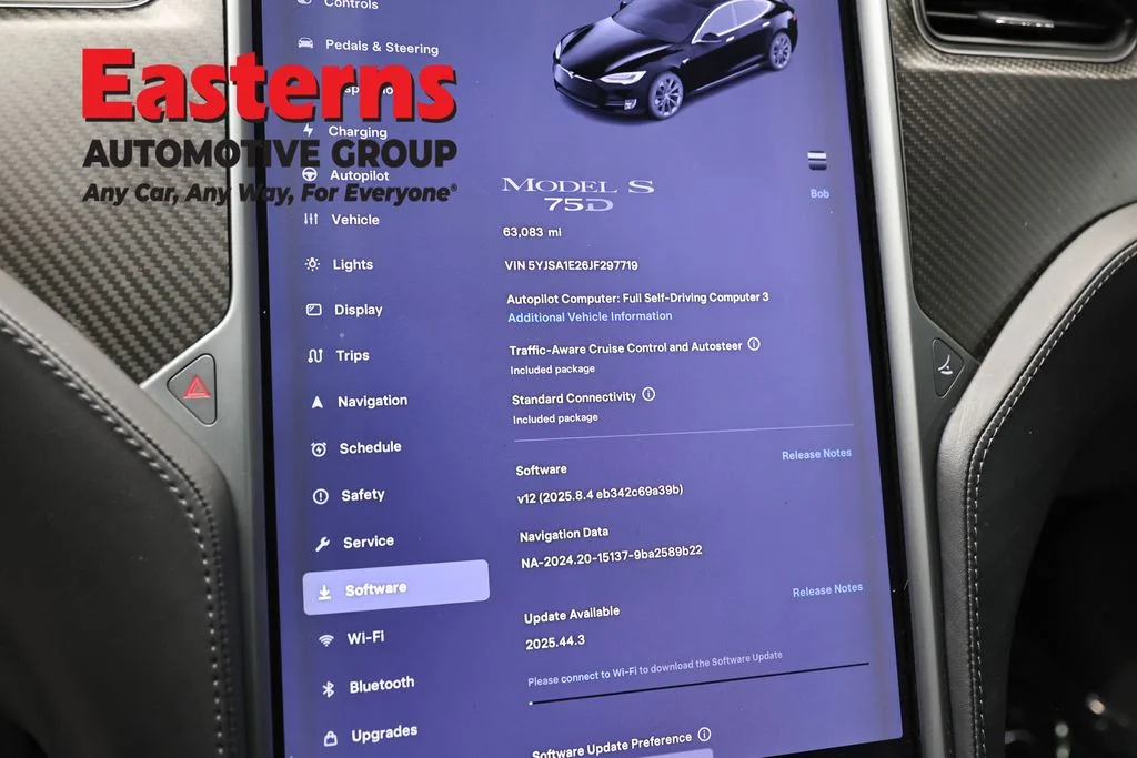 Used 2018 Black Tesla 75D image 18