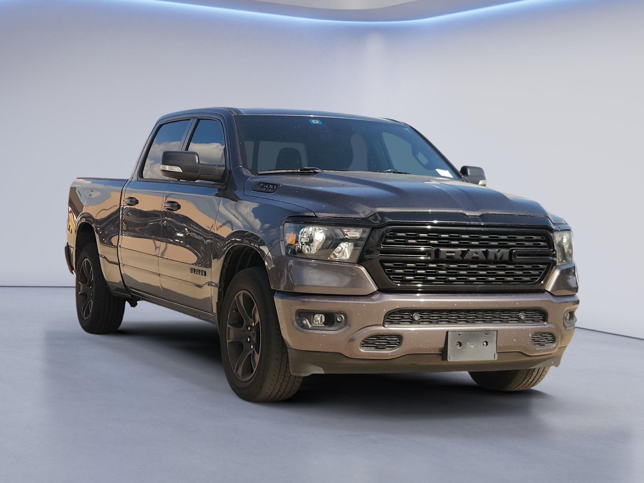 Used 2022 Granite Crystal Metallic Clearcoat Ram Lone Star image 3