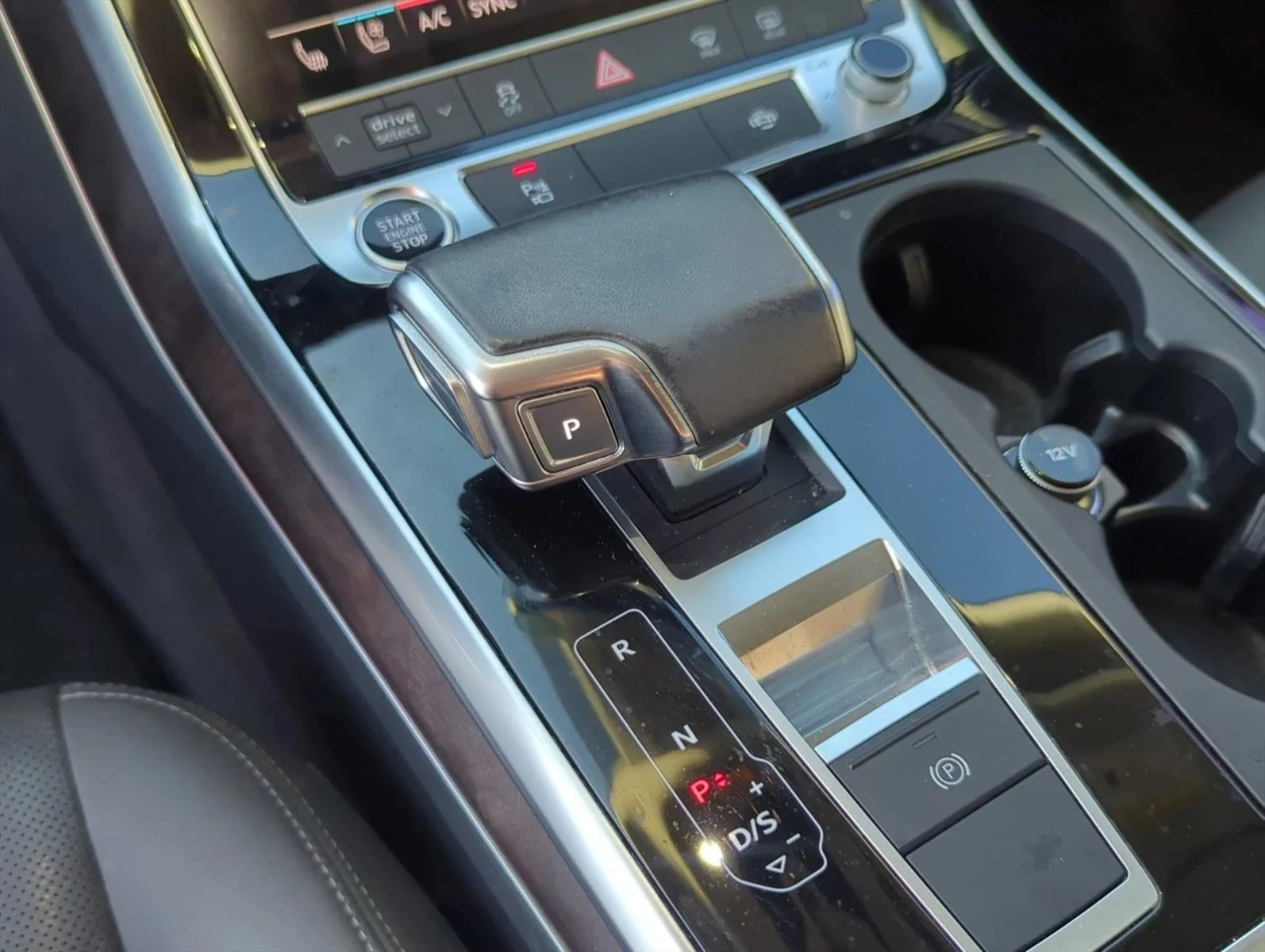 Used 2021 Galaxy Blue Metallic Audi Premium Plus image 22