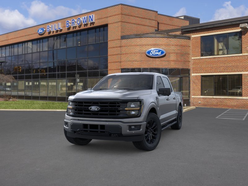 New 2026 Carbonized Gray Metallic Ford XLT image 2