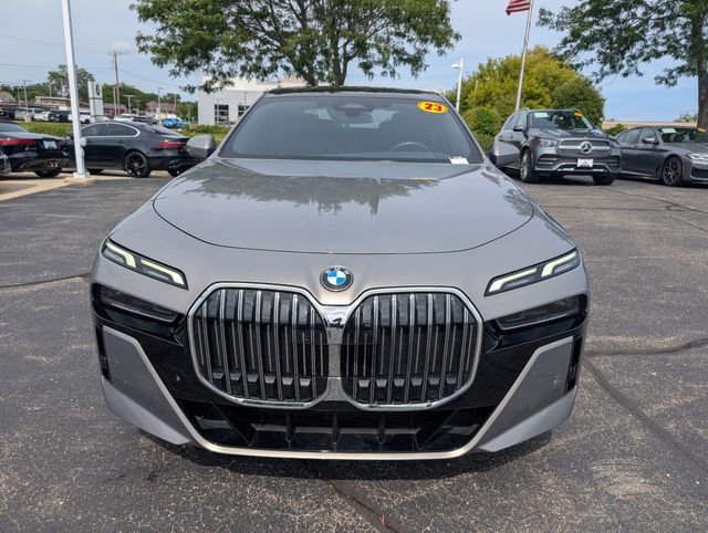 Certified Used 2023 Oxide Gray Metallic BMW 760i xDrive image 8