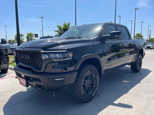 New 2027 Diamond Black Crystal Pearl-Coat Exterior Paint RAM Rebel image 3
