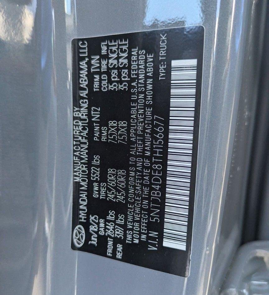 Used 2026 Hampton Gray Hyundai SEL image 25