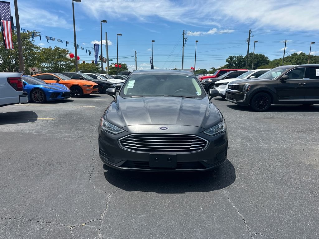 Certified 2020 Ford Fusion SE with VIN 3FA6P0HD3LR264031 for sale in Forsyth, GA