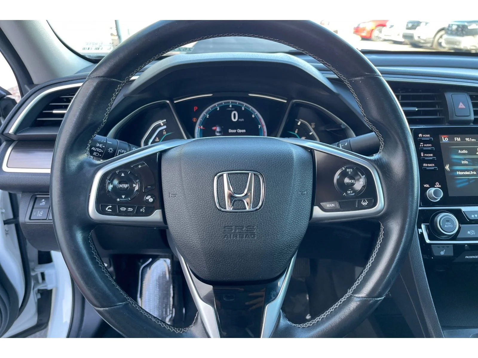 Used 2021 Platinum White Pearl Honda EX image 34