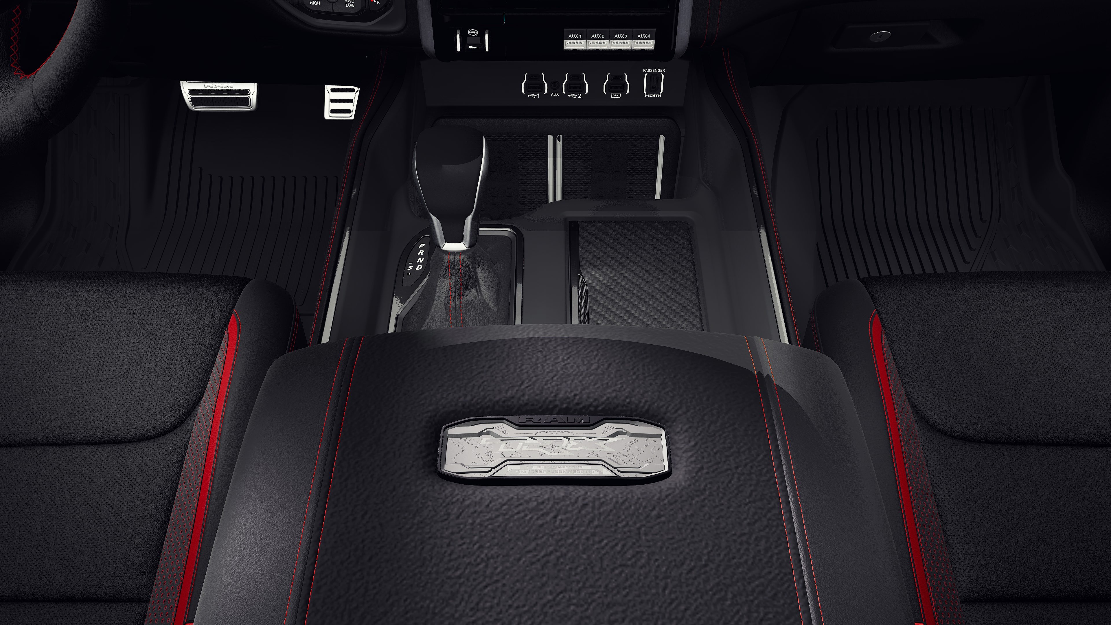 New 2027 Diamond Black Crystal Pearl-Coat Exterior Paint RAM TRX image 4