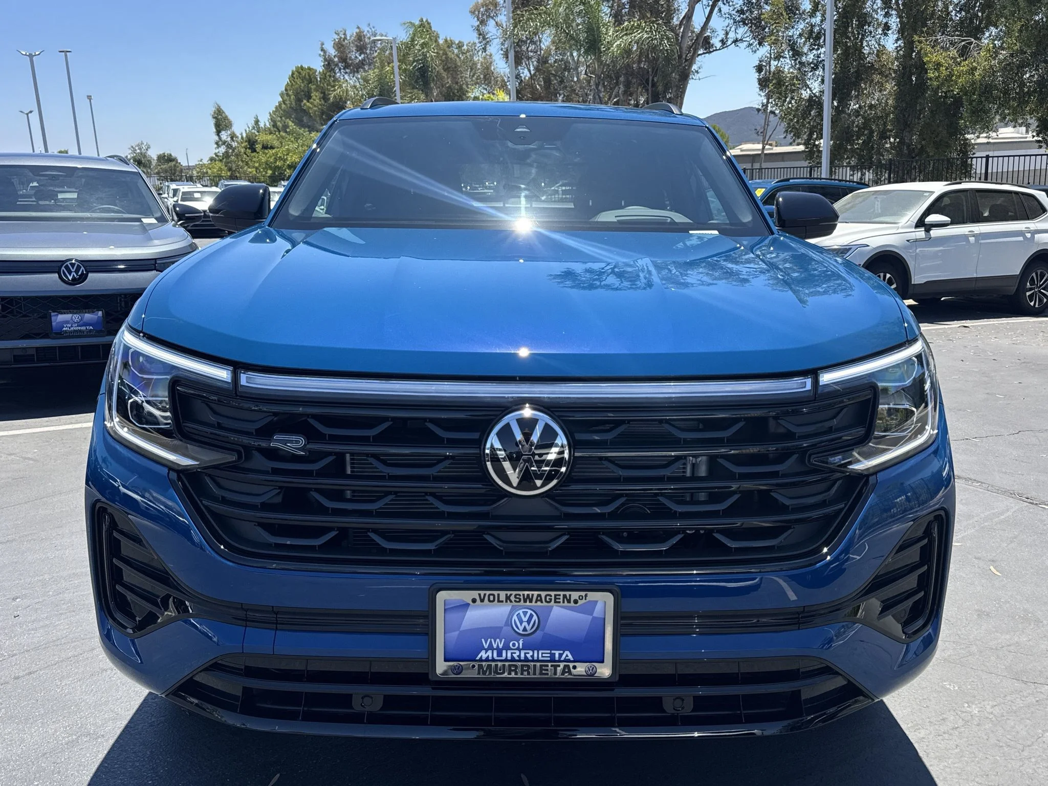 New 2026 Mountain Lake Blue Metallic Volkswagen 2.0T SEL R-Line Black image 2
