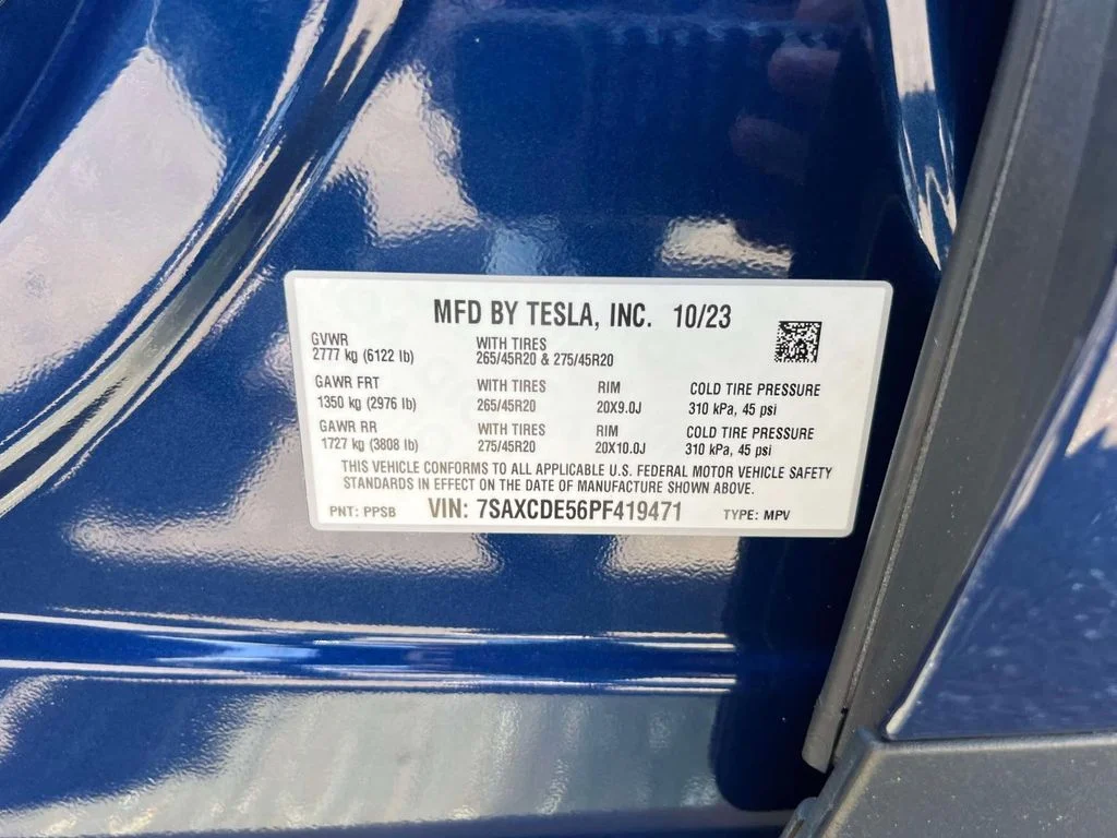 Used 2023 Blue Tesla Standard Range image 21