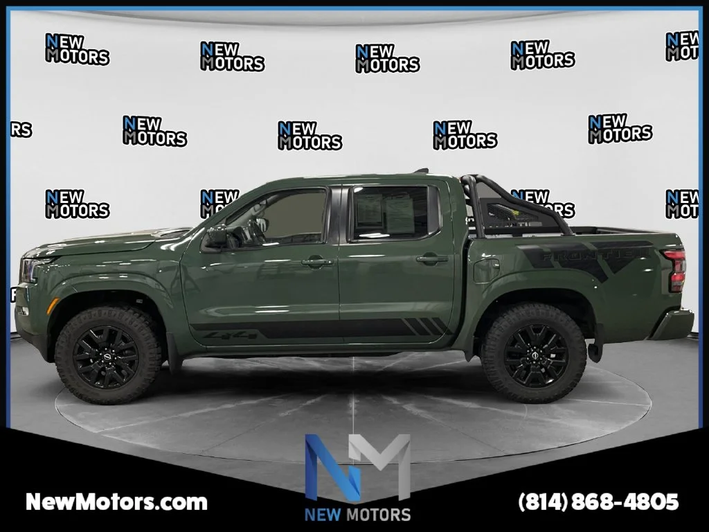 Used 2022 Tactical Green Nissan SV image 2