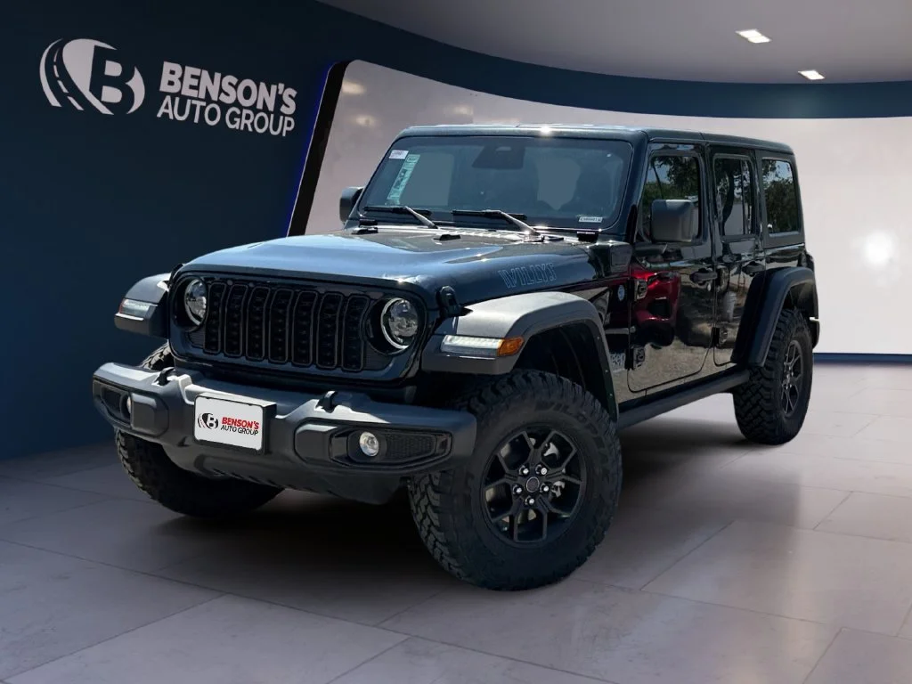 New 2025 Black Jeep Willys 4xe image 1