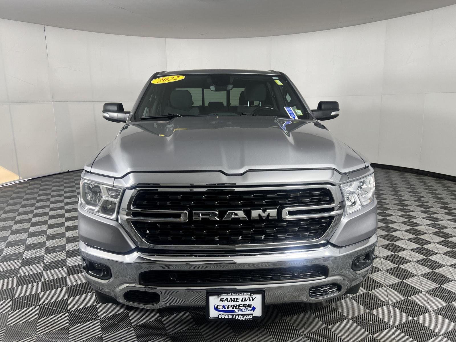 Used 2022 Billet Silver Metallic Clearcoat Ram Big Horn image 31