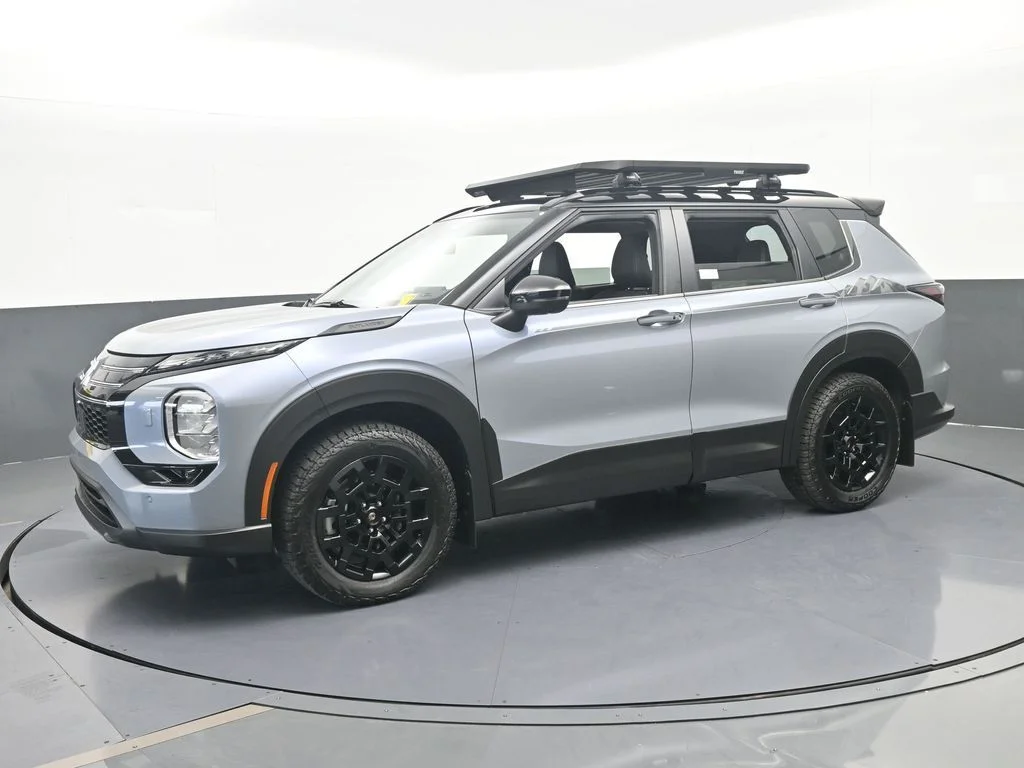 New 2025 Gray Metallic Mitsubishi Trail Edition image 2