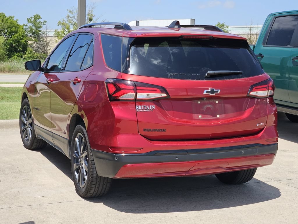 Used 2024 Radiant Red Tintcoat Chevrolet RS image 3