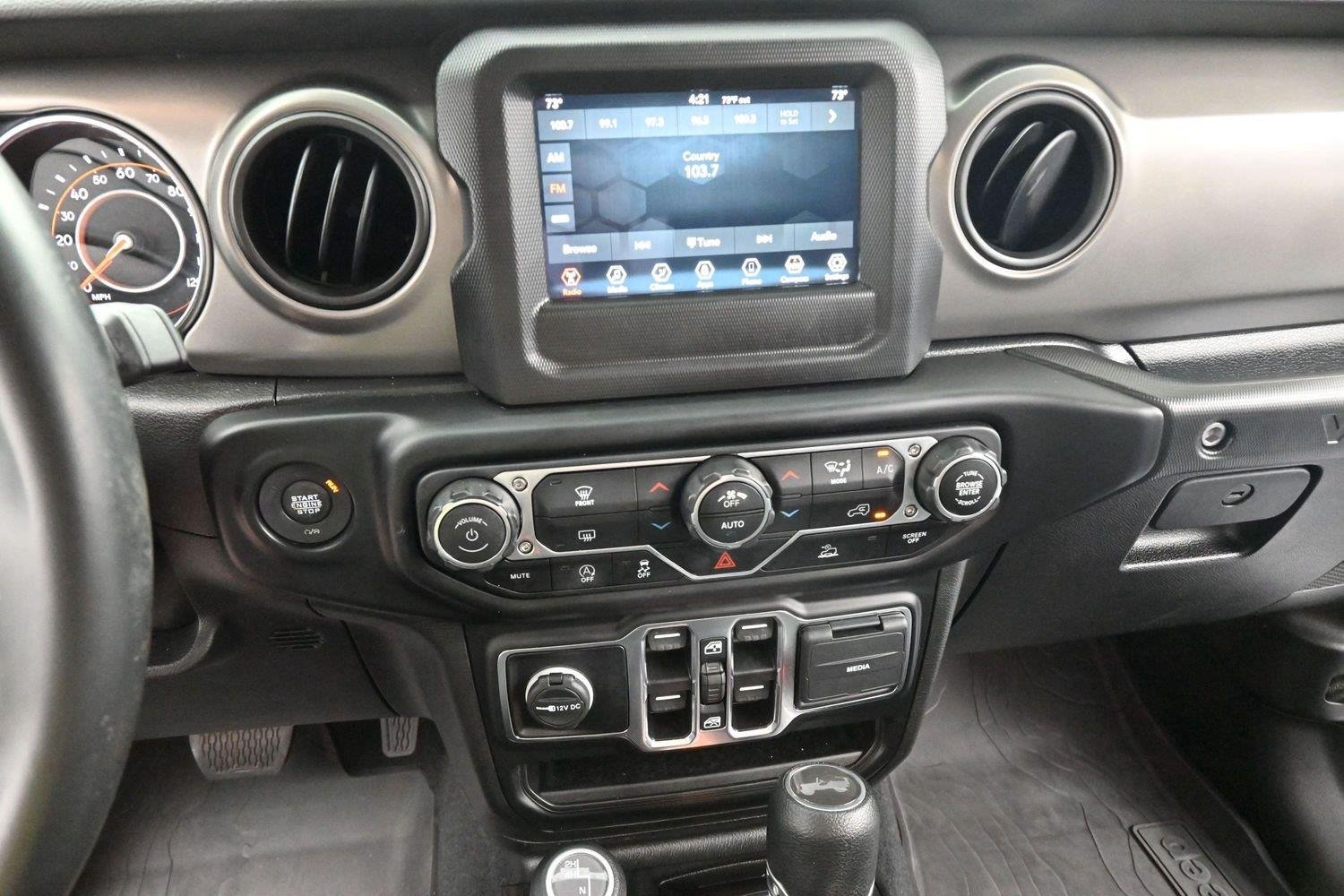 Used 2022 Granite Crystal Metallic Clearcoat Jeep Unlimited Sport S image 20