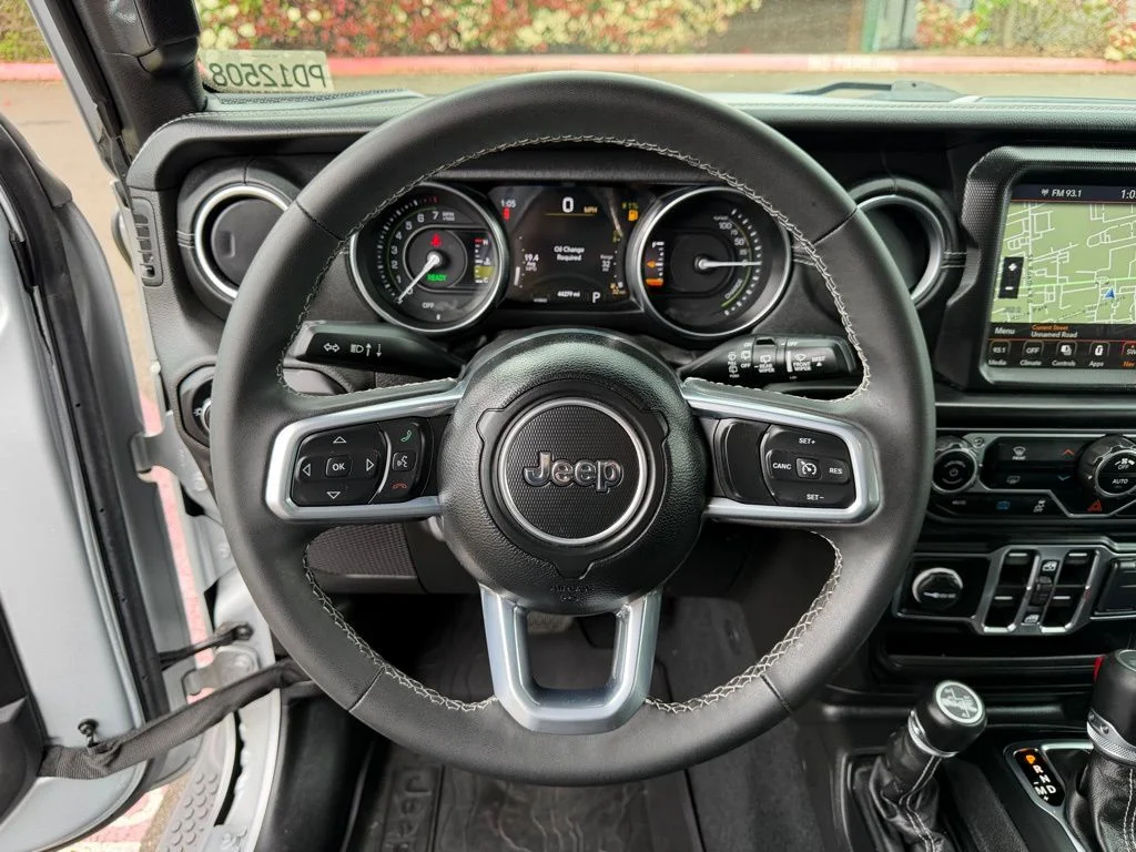 Used 2023 Silver Jeep Sahara 4xe image 18
