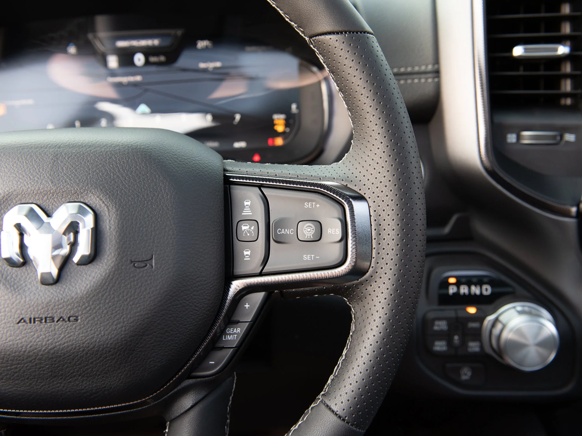 New 2026 Black RAM Sport* Crew Cab 4x4, Panoramic Sunroof, Heated Seats/Wheel, Alpine Audio image 16