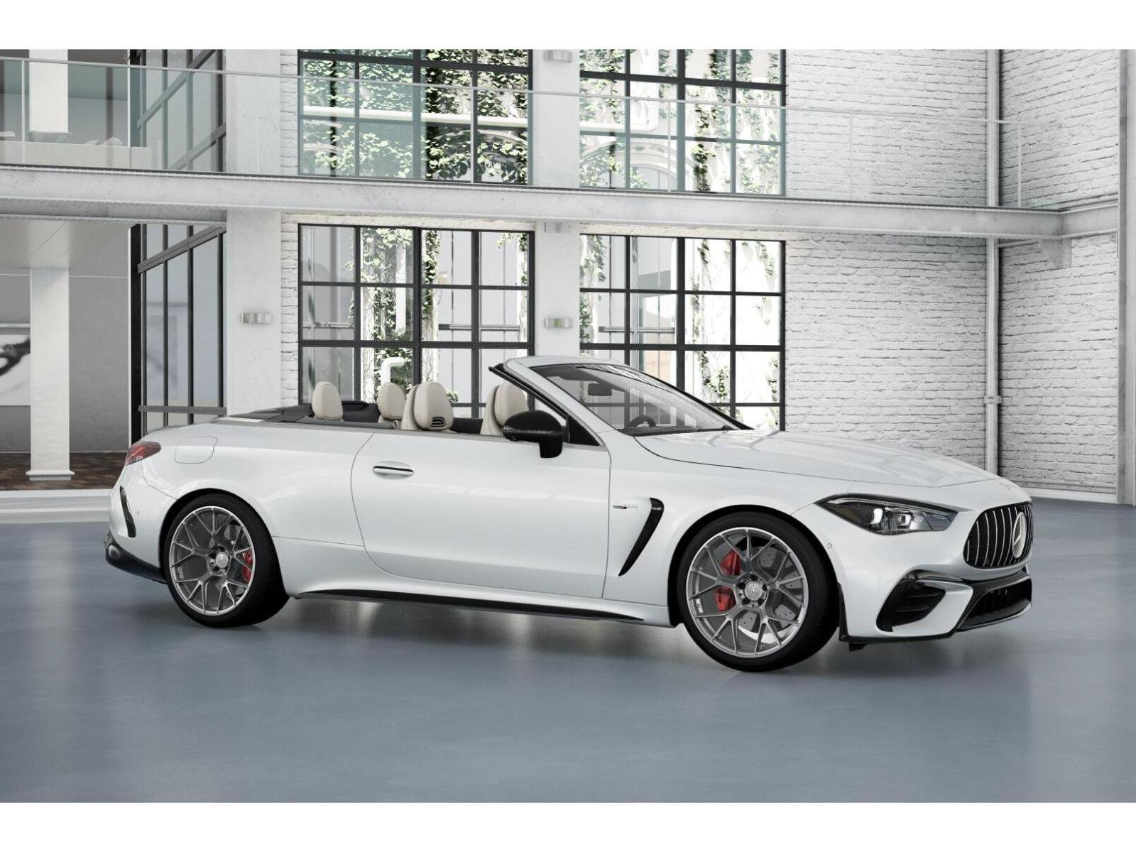 New 2027 MANUFAKTUR Moonlight White Metallic Mercedes-Benz AMG® CLE 53 4MATIC+ Cabriolet image 13